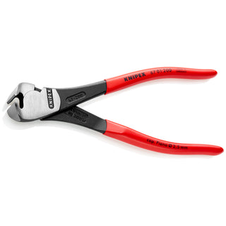 Knipex 67 01 200 8" High Leverage End Cutting Nippers