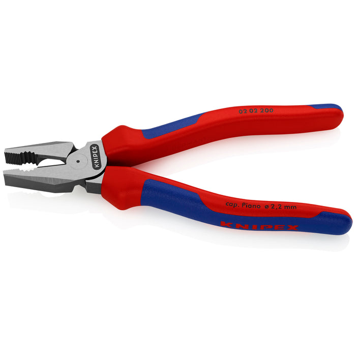 Knipex 02 02 200 SBA 8" High Leverage Combination Pliers