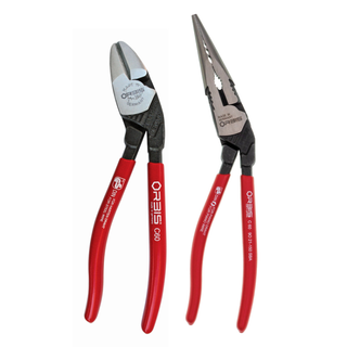 Knipex 9K 00 80 97 US 2 Pc Angled Pliers Set (9O 21 150 and 9O 21 180)