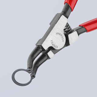 Knipex 46 31 A12 5 1/2" External 45° Angled Snap Ring Pliers-Forged Tips