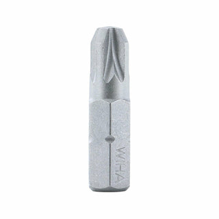 Wiha Tools 71203 #3 x 25mm PoziDriv Insert Bit, 10 Pack