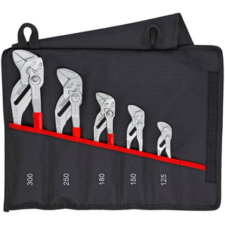 Knipex 00 19 55 S4 5 Pc Pliers Wrench Set in Tool Roll