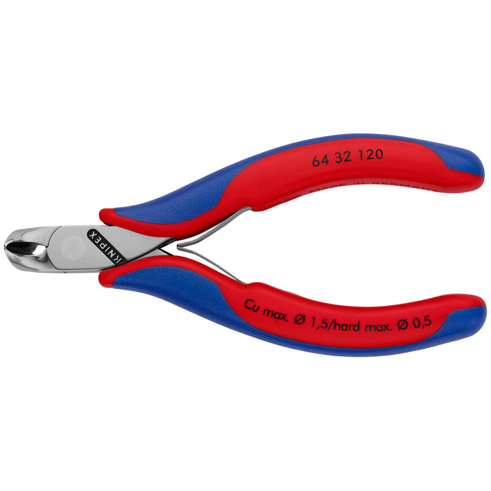 Knipex 64 32 120 4 3/4" Electronics End Cutting Nippers