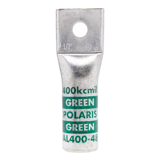 NSI AL400-48 400 MCM 1/2” 1-Hole Aluminum Long Lug – Green