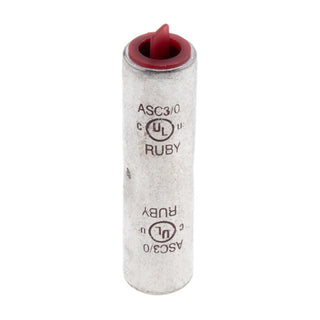 NSI ASC3/0T Aluminum Splice – Dual Rated – Ruby 3/0 AWG