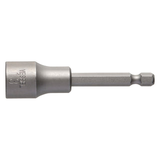 Vessel MB45AF1375P1 Power Bit  1/4" Hex B, A/F13x75 Nutsetter with Press-Fit Magnet