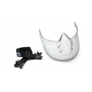 Pyramex CAPSHIELD Capstone  Ratcheting shield includes strap and clips