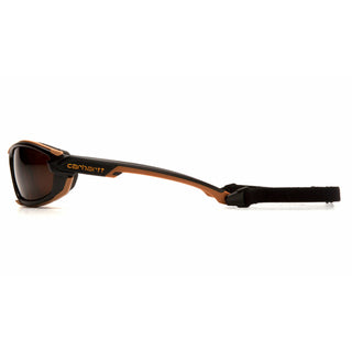 Carhartt CHB1018DTMP Toccoa Sandstone Bronze Anti-Fog Lens with Black and Tan Frame (polybag)