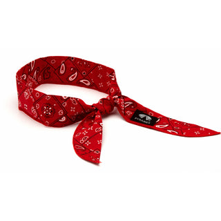 Pyramex CNB12PKR Beaded Cooling Bandana - Red Paisley