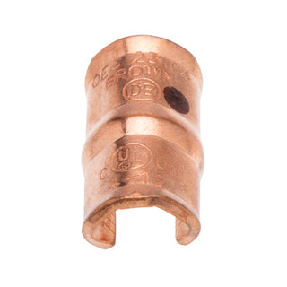 NSI CT-104 Copper C-Shape Tap – Brown 4 AWG – 6 AWG