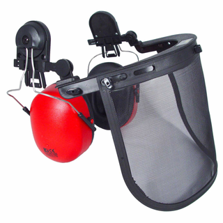 Radians HG-410BWM Cap Adapter - Wire Mesh Visor & Cap Mount Earmuff