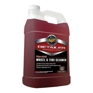 Meguiar's D14301 Non Acid Wheel Detailer & Tire Cleaner, 1 Gallon