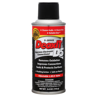 Hosa D5S-6 CAIG DeoxIT Contact Cleaner, 5 oz.