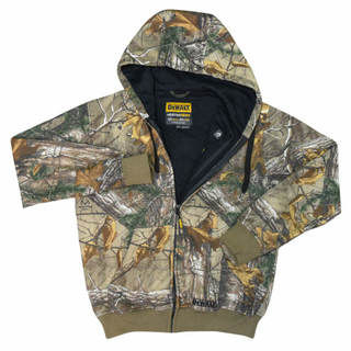 DEWALT DCHJ074 Men's Heated REALTREE EDGE Camouflage Heated Hoodie Kit - Camo