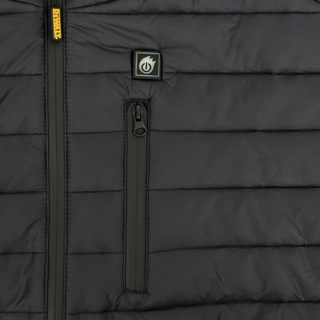 DEWALT DCHJ093 Men's Heated Puffer Jacket Kit - Black