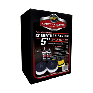 Meguiar's DMCKIT5 DA Microfiber Complete Paint Correction System, 5" Starter Kit