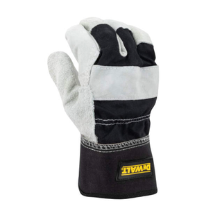 DEWALT RDNS-DPG41L Select Shoulder Cowhide Leather Palm Glove - Size L - Gray and Black