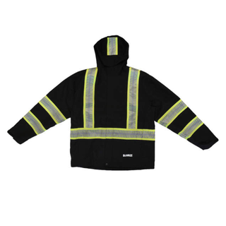 DEWALT DRW11 Waterproof Lightweight Packable Wind and Rain Jacket