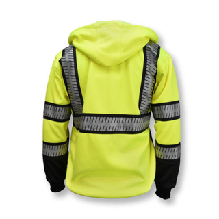 DEWALT DSJ32-3 Deluxe Zip Front Class 3 Hoodie