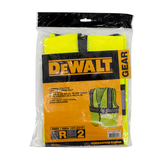 DEWALT DSV221 Class 2 Contrasting Trim Economy Mesh Vest