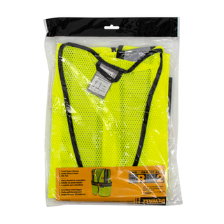 DEWALT DSV221 Class 2 Contrasting Trim Economy Mesh Vest