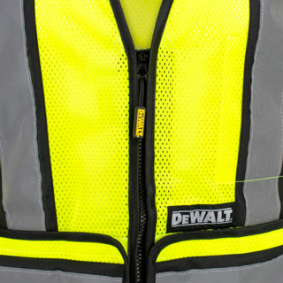 DEWALT DSV421 Class 2 Adjustable Breakaway Mesh Vest - Green