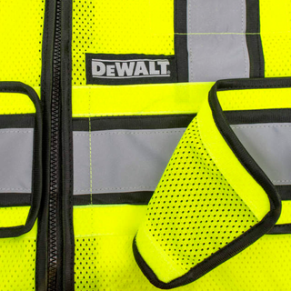 DEWALT DSV421 Class 2 Adjustable Breakaway Mesh Vest - Green