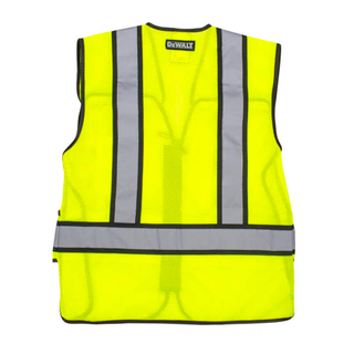 DEWALT DSV421 Class 2 Adjustable Breakaway Mesh Vest - Green