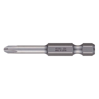 Vessel Tools DWPH250P2 DRYWALLER Power Bit (PH2 x 50 mm, 2 pcs.)