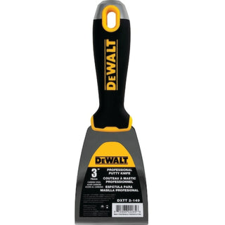 Dewalt DXTT-2-149 3 in. Carbon Steel Joint Knife with Soft Grip Handle