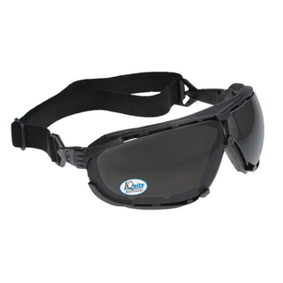 Radians Dagger IQ - IQuity Anti-Fog Foam Lined Safety Goggle - Black Frame