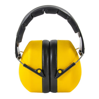 NSI EM-107 Over-the-Head Noise Reducing Earmuffs, 24dB Adjustable Design