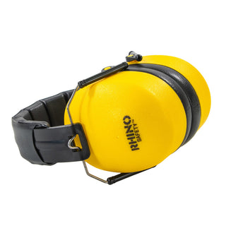 NSI EM-107 Over-the-Head Noise Reducing Earmuffs, 24dB Adjustable Design