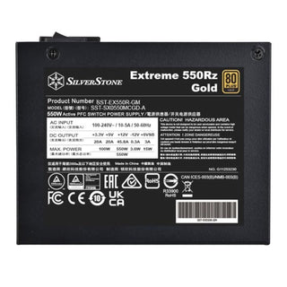 Silverstone EX550R-GM Extreme 550Rz Fully Modular SFX Power Supply