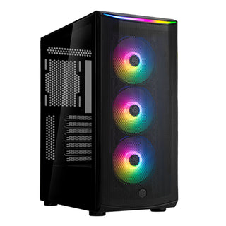 SilverStone FA512Z-BG FARA 512Z High Airflow ATX Mid-Tower Chassis With Dual Radiator Support And Argb Lighting