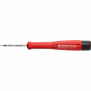 PB Swiss Tools PB 8128.0,8-40 Electronics Screwdriver for Slotted Screws, Precision, 0.8mm x 40mm