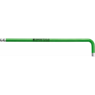 PB Swiss Tools PB 212Z.L 1/4 YG RainBow key L-wrenches, long, with ball point, 1/4 Inch