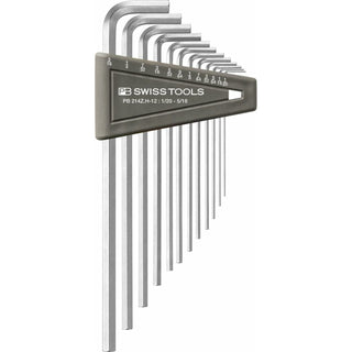 PB Swiss PB 214Z.H-12 Key L- Wrenches, long, set in a practical plastic holder