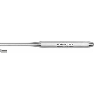 PB Swiss Tools PB 750.7 Parallel Pin Punch with Octagonal Shaft, 12 mm