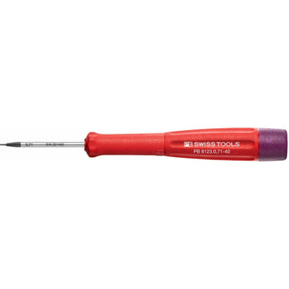 PB Swiss Tools PB 8123.0,71-40 Electronics Screwdriver, Hex, 0.71mm x 40mm