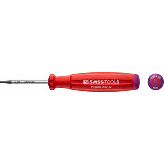 PB Swiss PB 8205.0,89-40 Hex Screwdriver, Swiss Grip, 0,89 x 40 mm