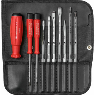 PB Swiss Tools PB 8215.L 25 SwissGrip Screwdriver Set With Interchangeable Blades