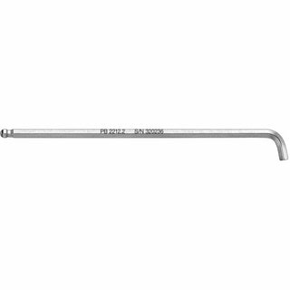 PB Swiss PB 2212.2 Ballpoint Hex Key L- Wrenches For Hexagon Socket Screws, L - 58 mm