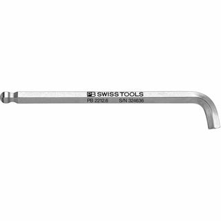 PB Swiss PB 2212.6 Ballpoint Hex Key L- Wrenches For Hexagon Socket Screws, L- 100 mm