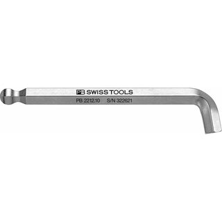 PB Swiss PB 2212.10 Ballpoint Hex Key L- Wrenches For Hexagon Socket Screws, L- 125 mm