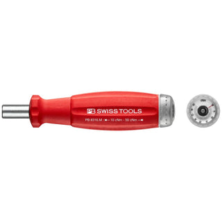 PB Swiss Tools PB 8316.M 10-50 cNm MecaTorque Torque Handle With Bit Holder, 10 - 50 cNm