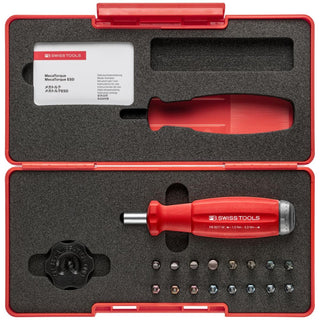 PB Swiss Tools PB 8321.Set B3 MecaTorque, Torque Screwdriver With Analog Scale Set