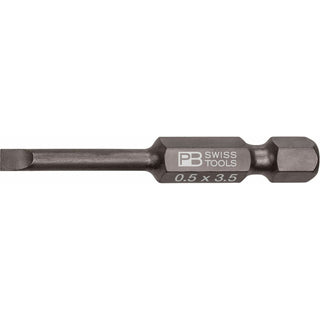 PB Swiss PB E6.100/1 PrecisionBits For Slotted Screws, L- 50 mm