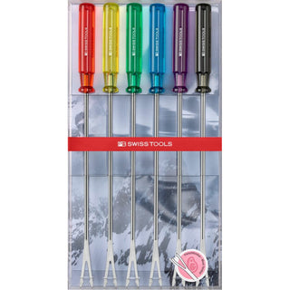 PB Swiss Tools PB 4041.SET PET Set of Fondue Forks in a Transparent Box 6 Piece