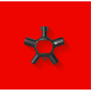 PB Swiss PB 900.V02 Universal Cabinet Key with Square, Triangular, Cutting Width, Double bit, 8 Pcs